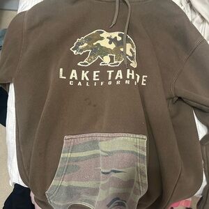 size small lake tahoe hoodie
